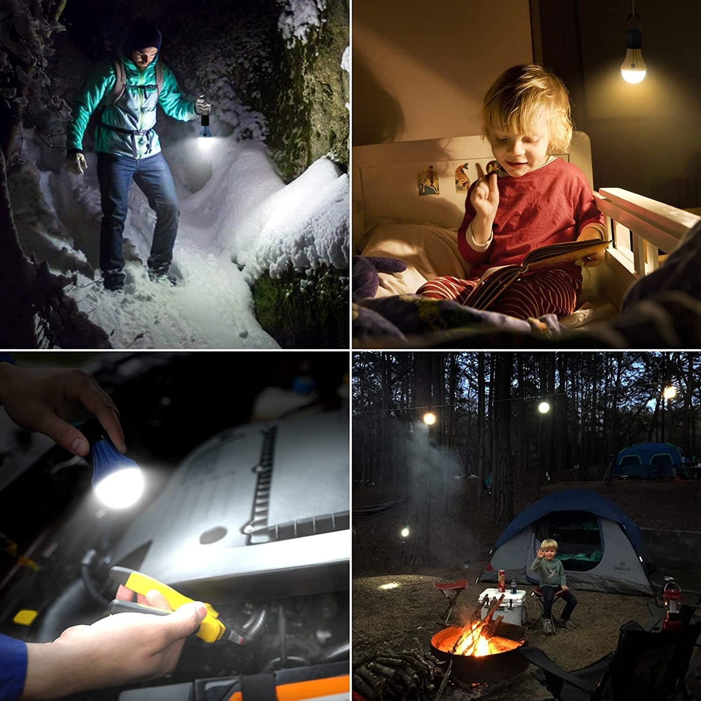 Skorter | LED Camping Lantern 4 Packs