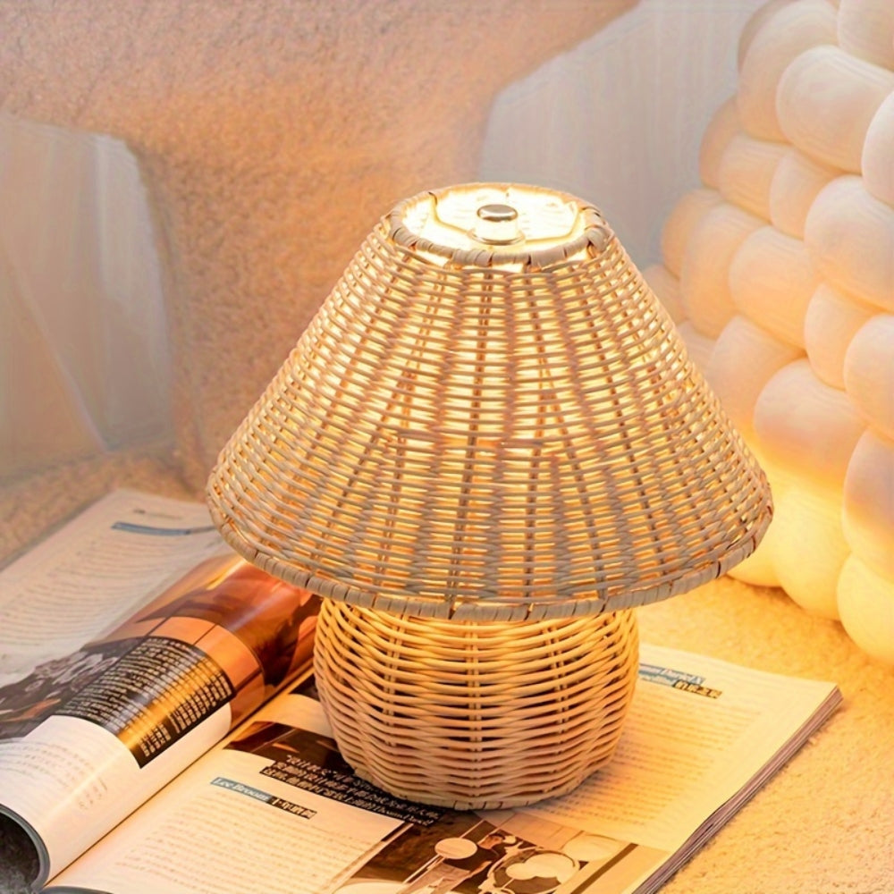 Skorter | Noya Rattan Table Lamp Home Decor