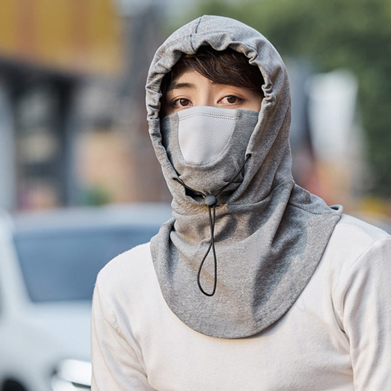 skorter | Hooded Face Mask With Neck Warmer For Cycling