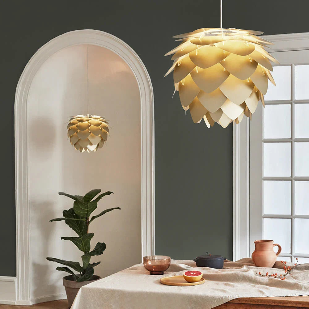 Skorter | Handcrafted Wooden Pine Cone Pendant Light