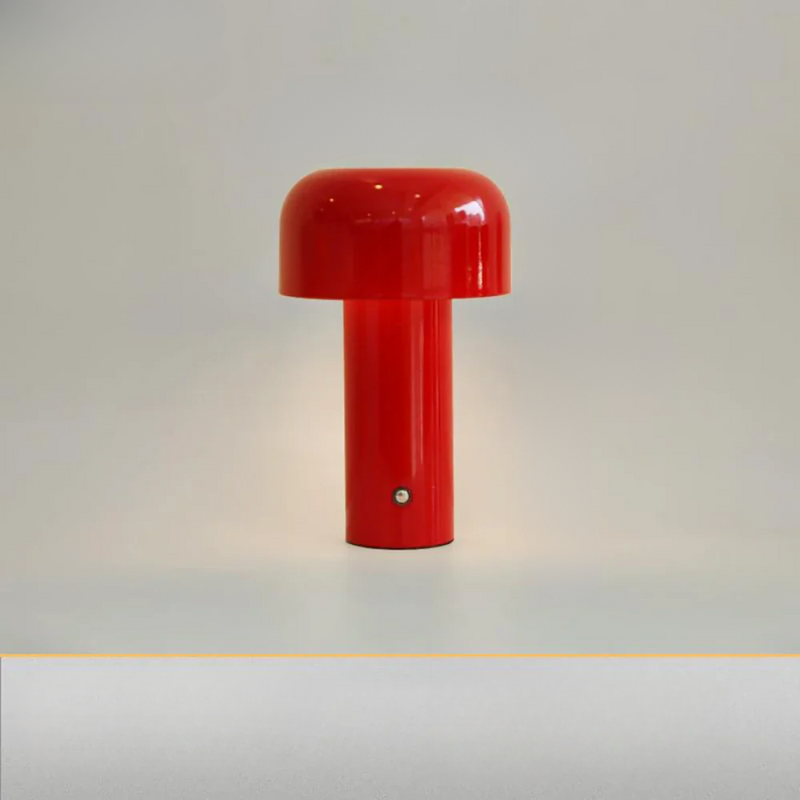 Skorter | PowerMush Rechargeable LED Mushroom Lamp | Ambient Light | Wireless Table Lamp for Home