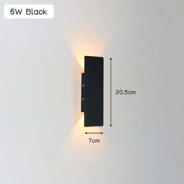 Skorter | Light - Modern weatherproof LED wall lamp made of aluminum for outdoor use