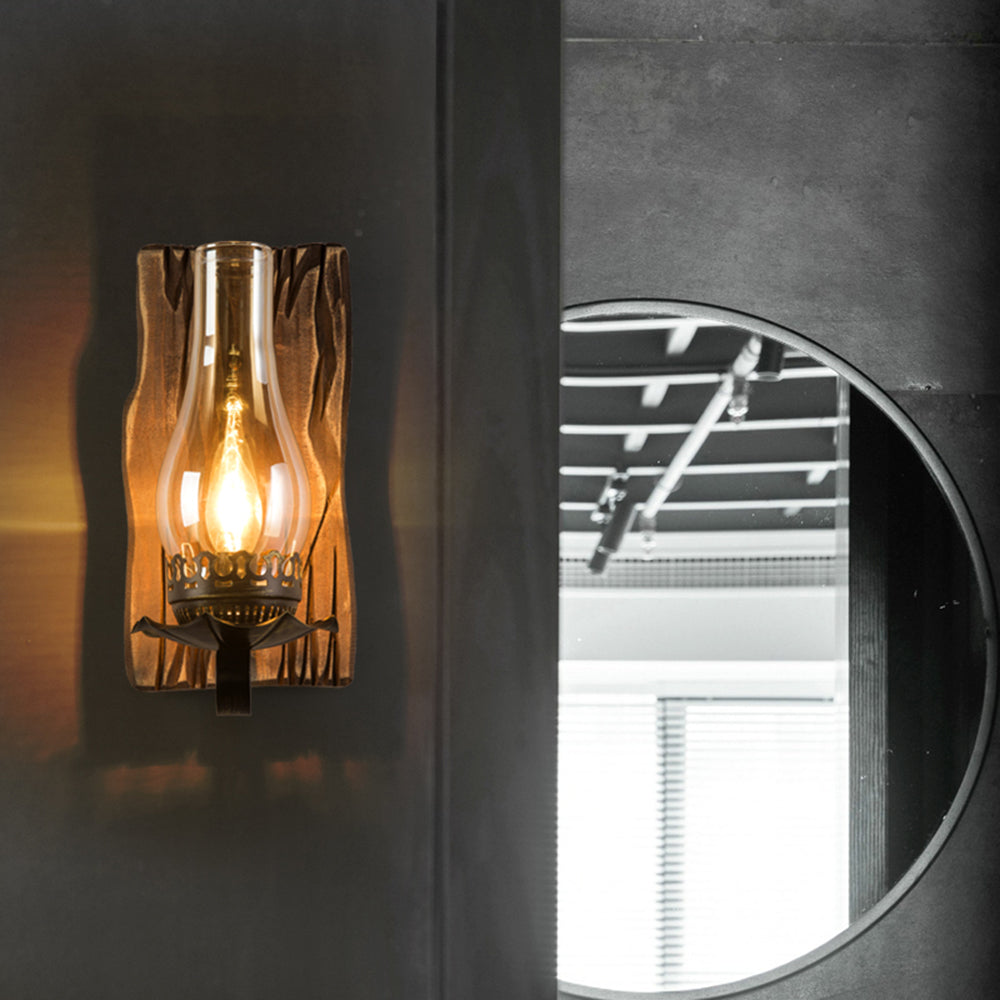 Skorter | Austin Vintage LED Wall Lamp Indoor Living Room/Bedroom Wood