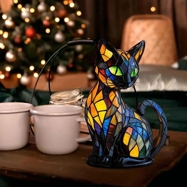 Skorter | Lumikat Handmade Glowing Cat Lamp – Ambient Lighting and Gift
