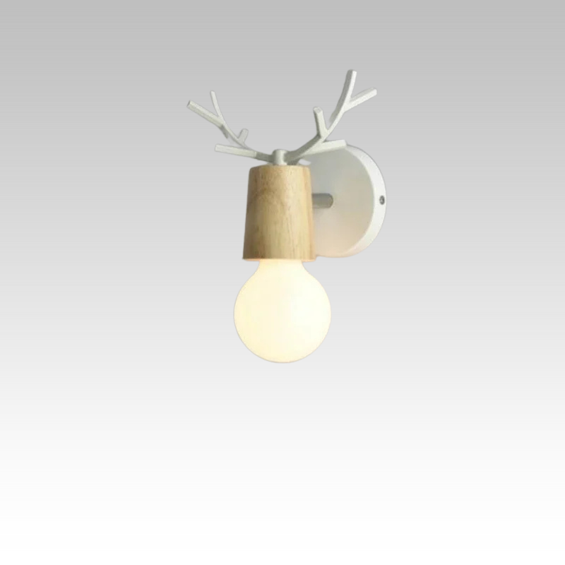 Skorter | AntlerGlow - Modern Adjustable Children's Room Wall Lamp