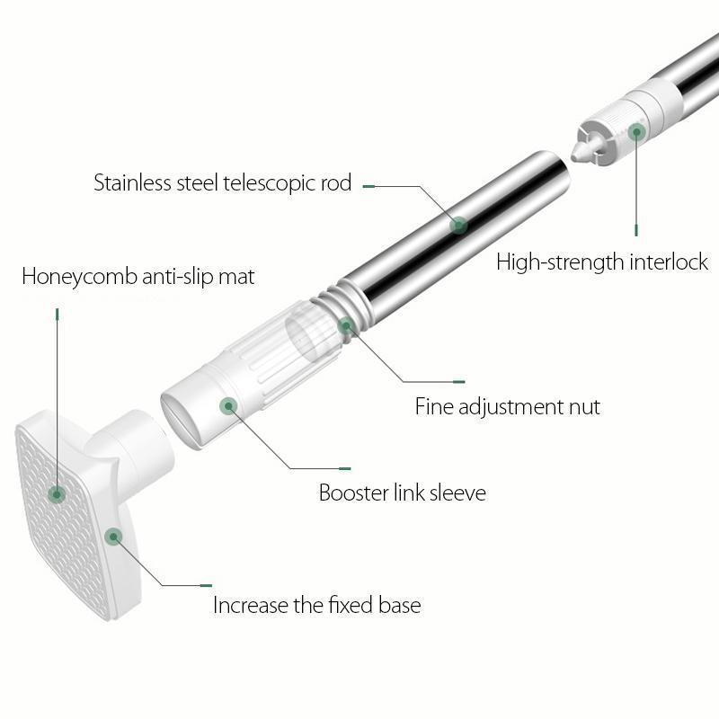 skorter | No Drill Clothes Hanger Telescopic Rod