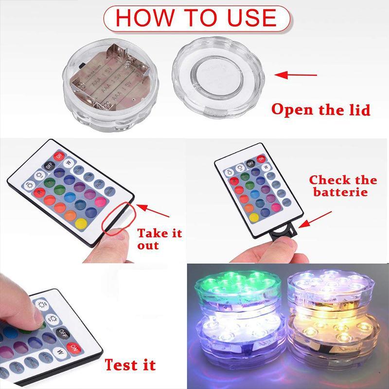 skorter | Remote Control Waterproof Magnet Suction Cup LED Light