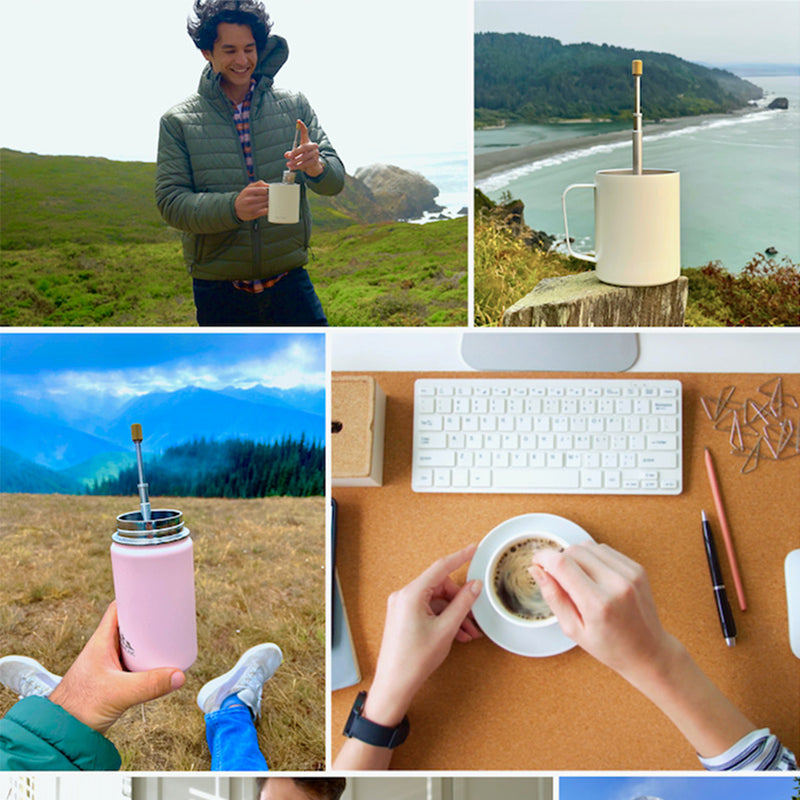 Skorter | (Pre-order, Shipping After June 15th) Manual Coffee Filter Made of Stainless Steel