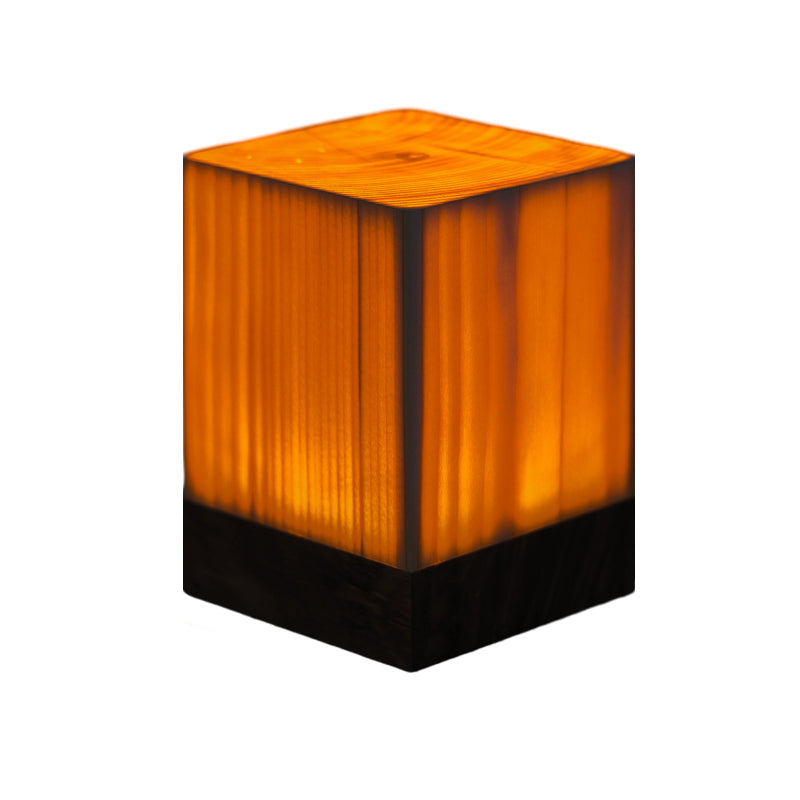 Skorter | LumiHout - LED Table Lamp with Battery and Touch Control
