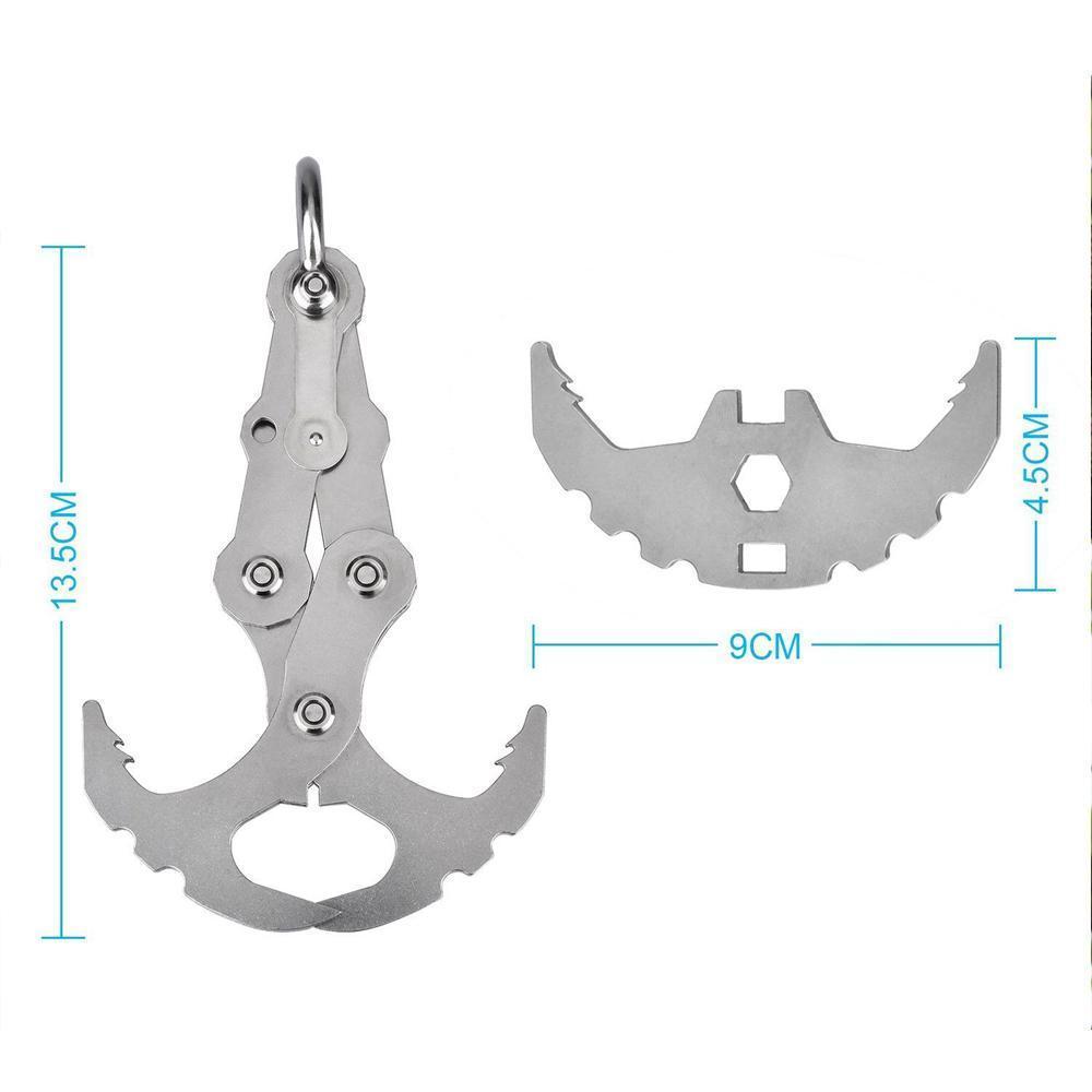 Skorter | Stainless Steel Survival Folding Grappling Gravity Hook