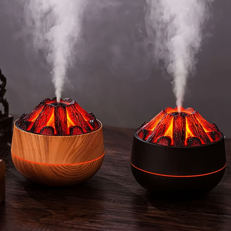 Skorter | Fire Diffuser - Mini simulated charcoal fire air humidifier with realistic flame effect