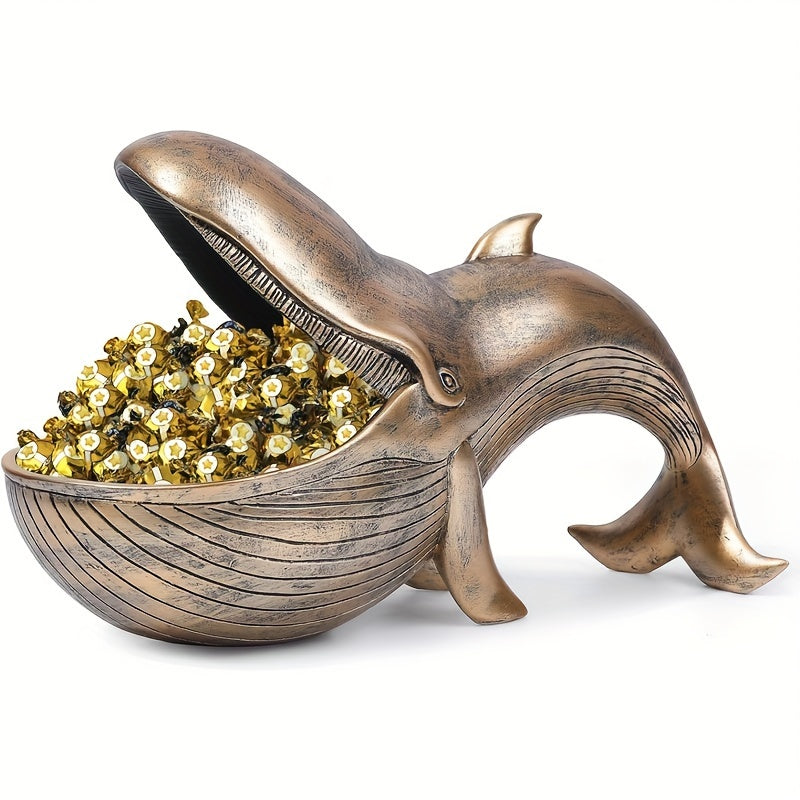 Skorter | WhaleDecor - Whale Sculpture Candy Plate & Storage Box