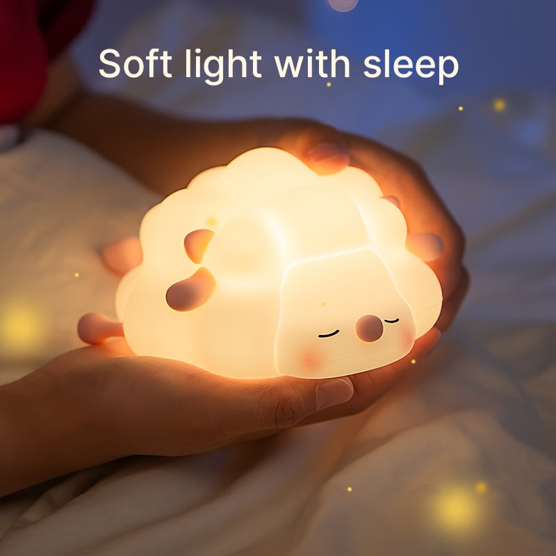 Skorter | SheepGlow - USB Rechargeable Pink Sheep LED Night Light