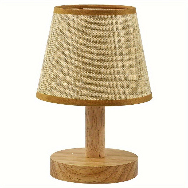 Skorter | NordicLicht - Three LED Night Light with Linen Shade
