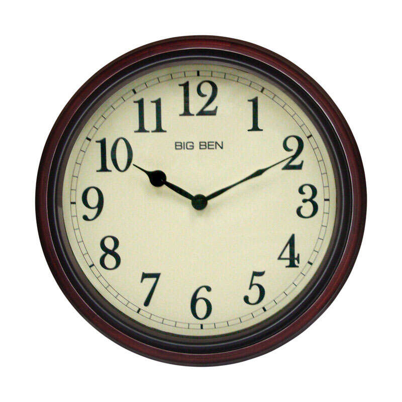 Skorter | TimelessWood - Classic Wall Clock in Brown