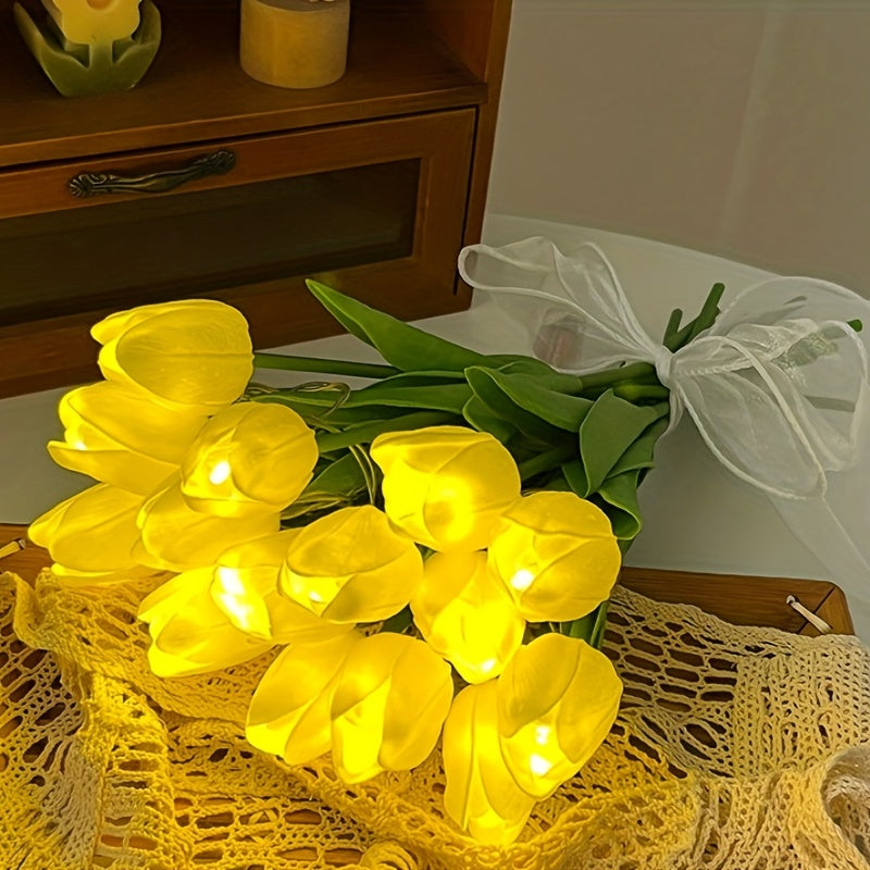 Skorter | Tulip Lamp - LED Bouquet Night Light for Room Decoration