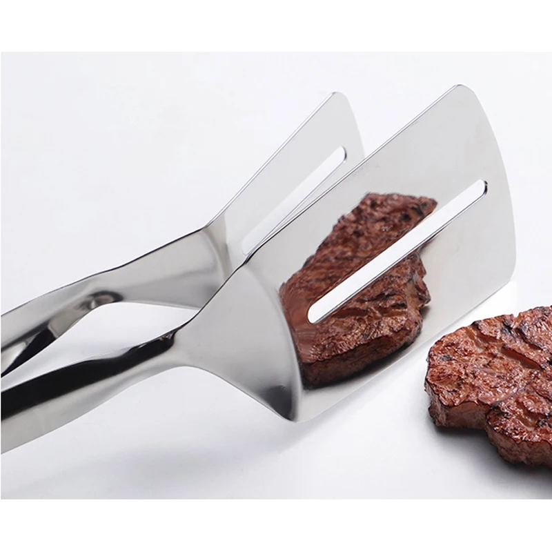 Skorter | Stainless Steel Double-Sided Cooking Spatula Clamp Tool