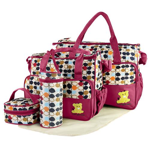 Skorter | 5-Pack: Baby Diaper Bag Set