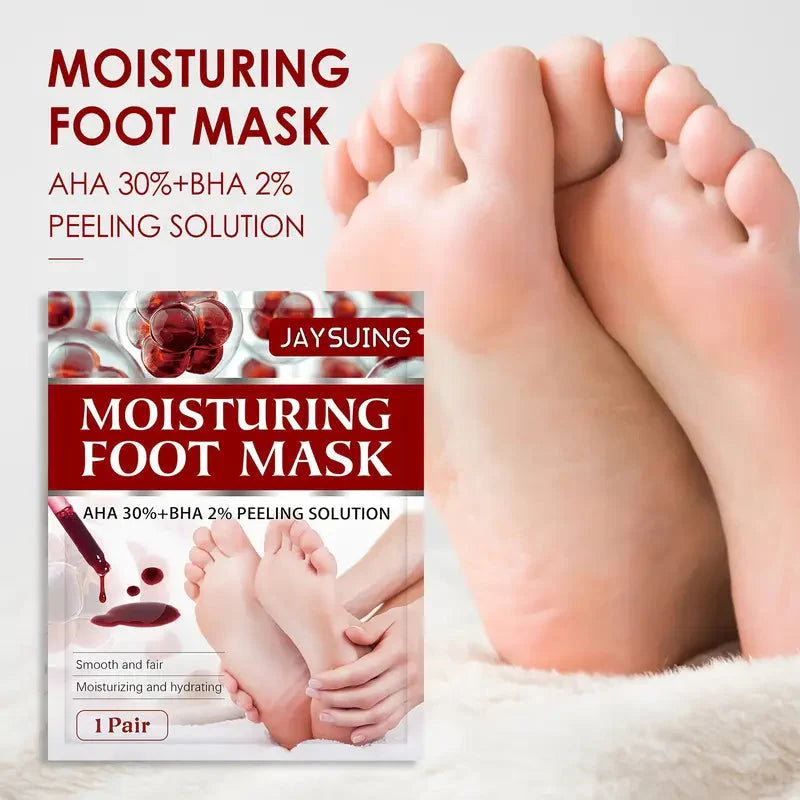 Skorter | 5-Pack: JAYSUING AHA 30% BHA 2% Peeling Solution Foot Mask