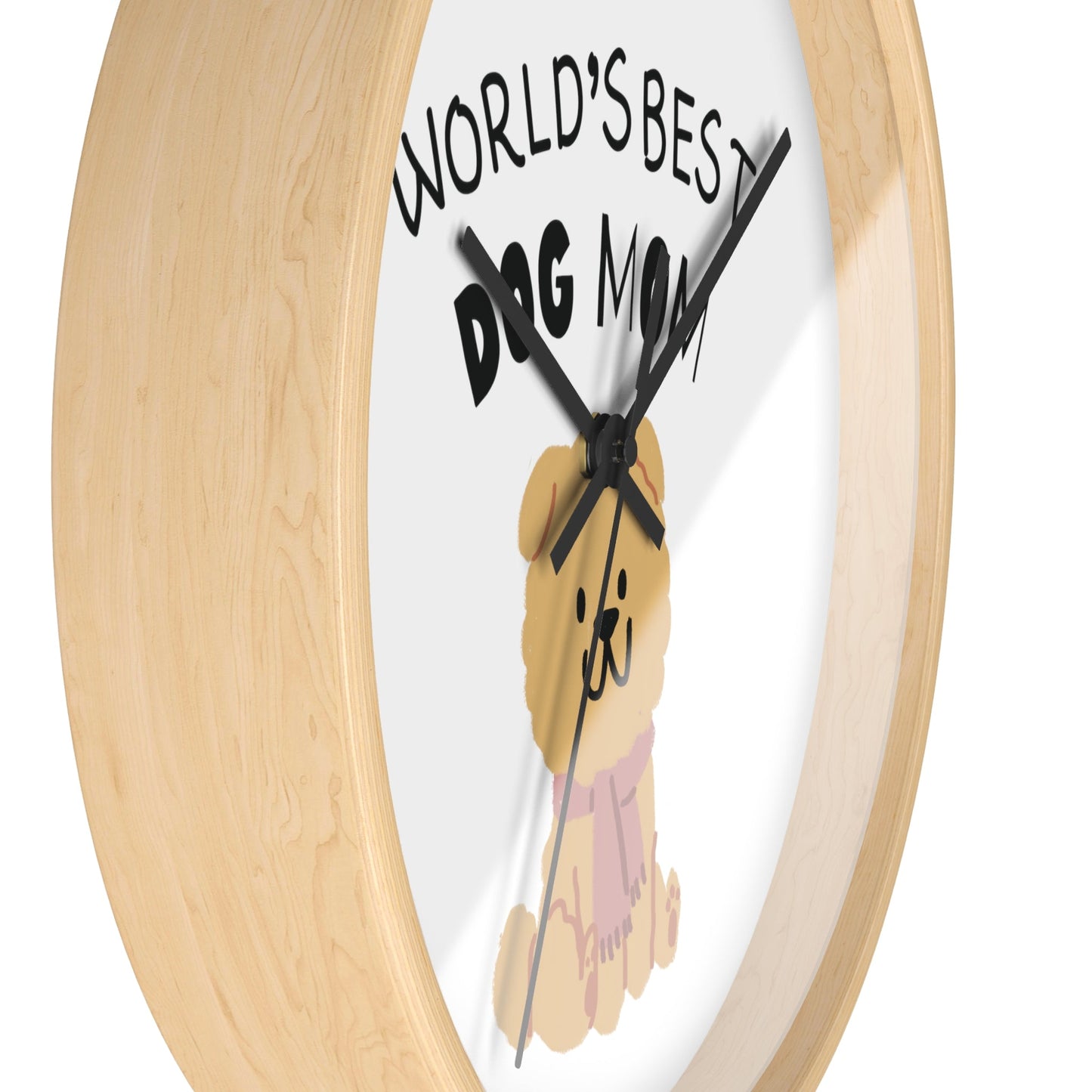 Skorter | Best Dog Mom Wall clock