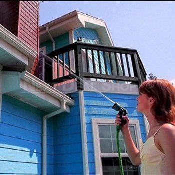 Skorter | 50ft Lightweight Expandable Garden Hose (w/ Hose Nozzle)