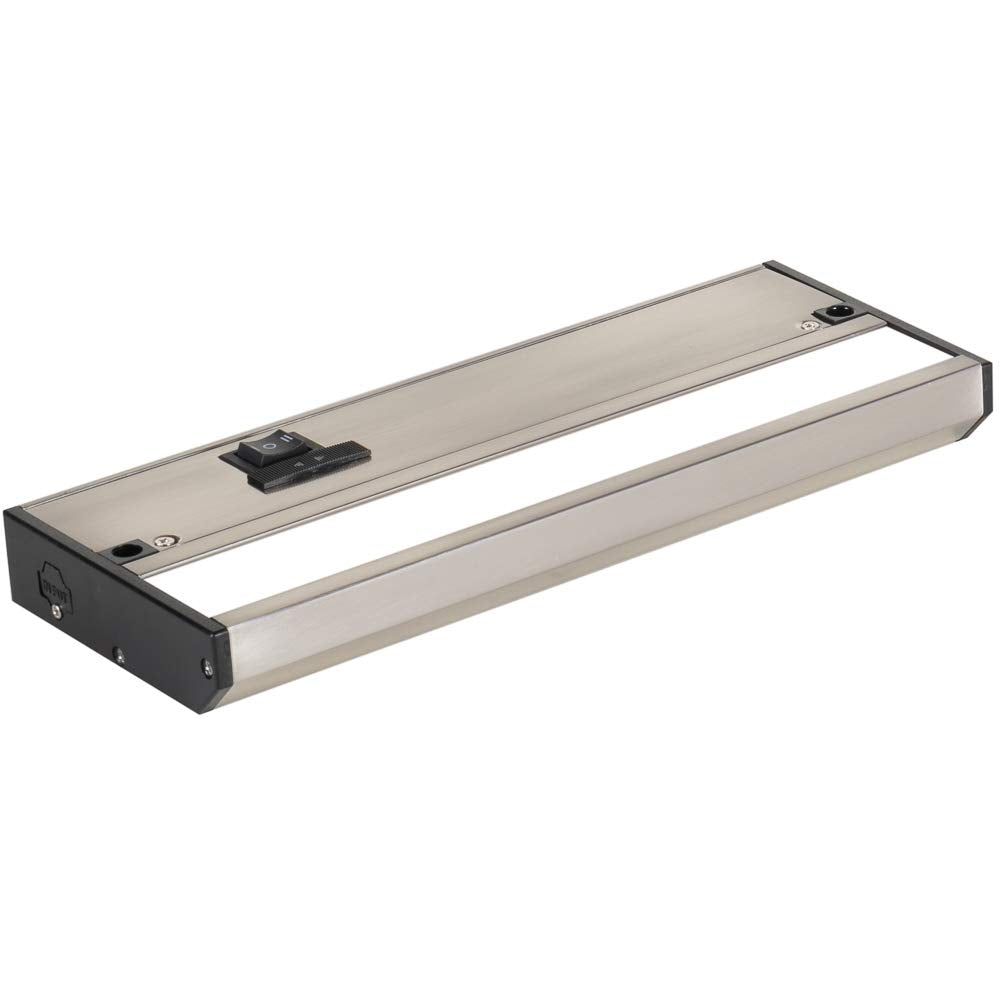 Skorter | Nsl Led Under Cabinet Lighting - Dimmable, 3 Color Temperatures, 9 Inches Satin Nickel