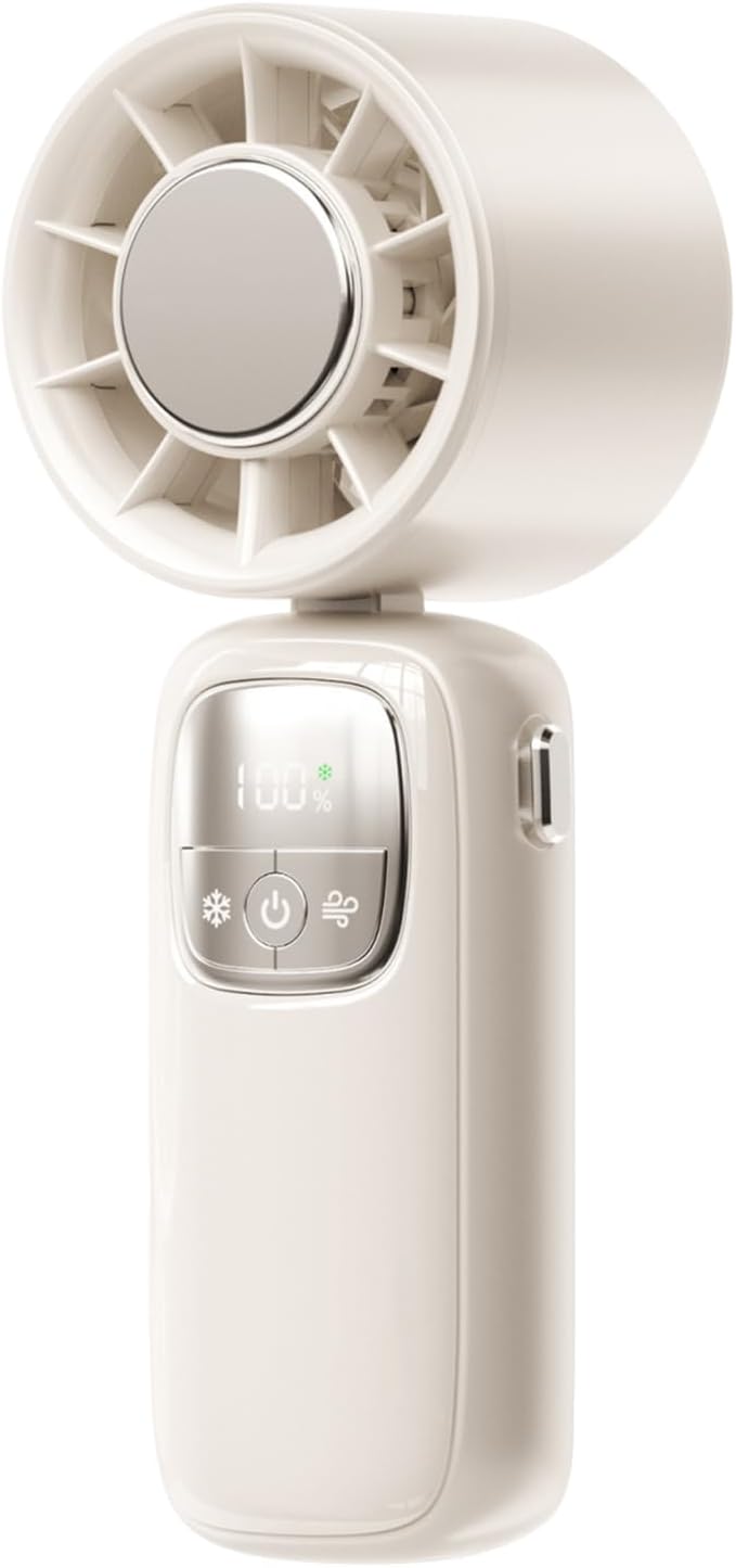 Skorter | Portable Foldable Handheld Fan with LED Display 100 Speeds