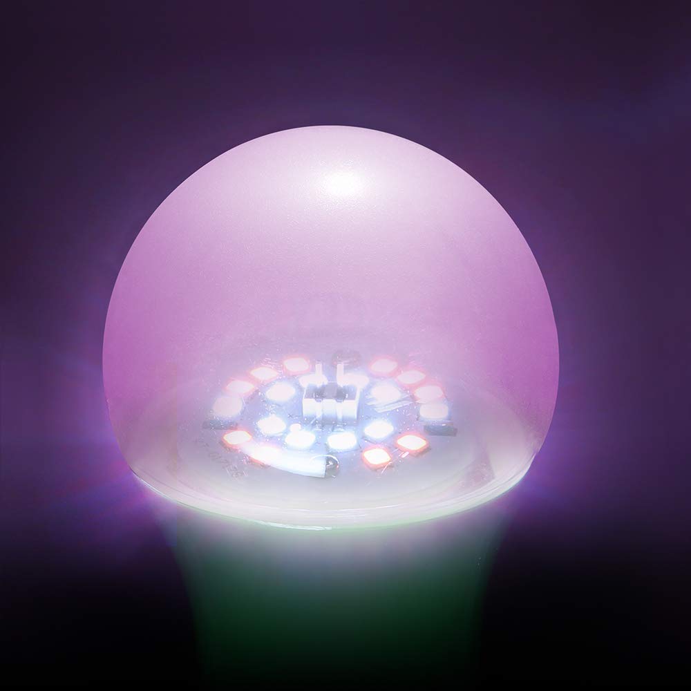 Skorter | Fat Electric Full Spectrum Led Grow Light Bulb, 60W Equivalent, Non-Dimmable, Green