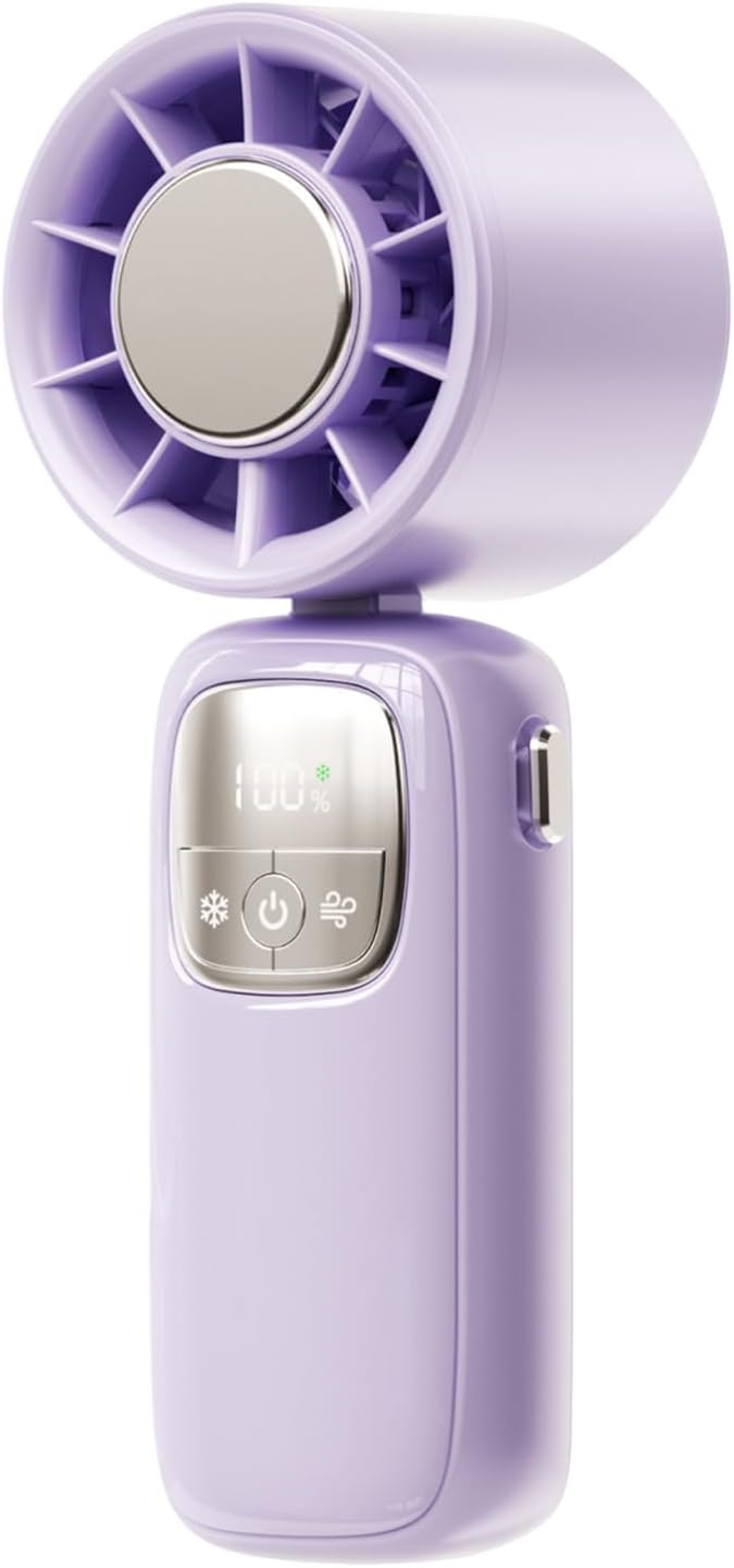 Skorter | Portable Foldable Handheld Fan with LED Display 100 Speeds