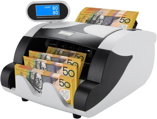 Skorter | Automatic Money Counter with UV Detection & LED Display – NoteScan