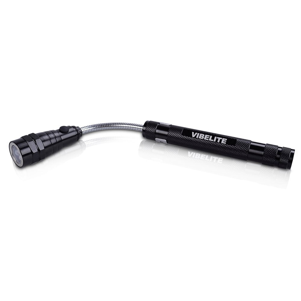 Skorter | Magnet 3 x LED Magnetic Pickup tool, Telescoping Flexible Extensible Led Flashlights, Perfect Mechanic pick-up tools, 4 x LR44 Batteries (Included)