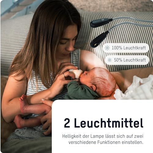 Skorter | Ansmann Twinflex Mini Led Reading Light With 2 Flexible Light Sources & Batteries – Perfect For Musicians