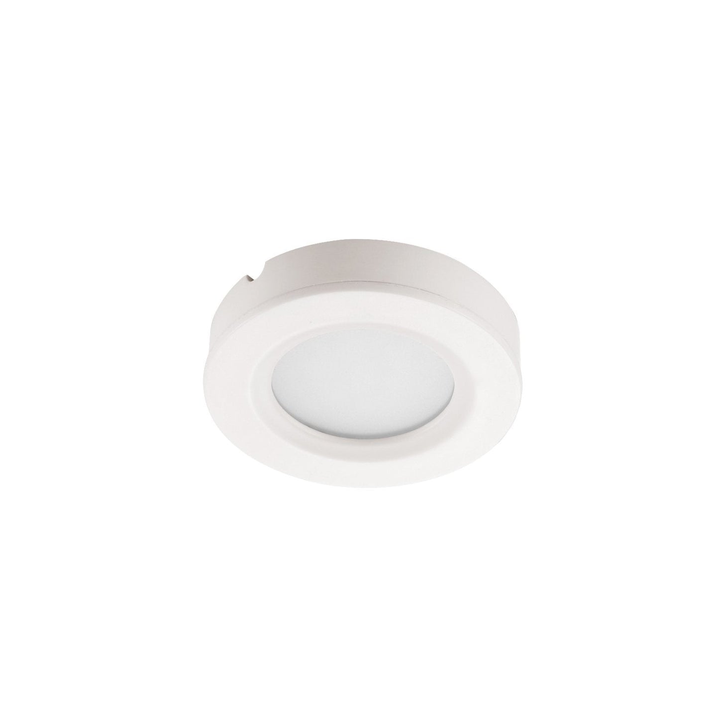 Skorter | Getinlight Dimmable Led Puck Lights Kit, Soft White 3000K, Etl Listed, 3-Pack, White