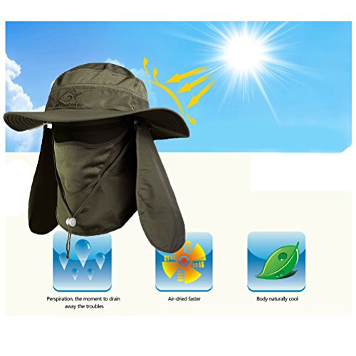 Skørter | Outdoor Neck and Face Sun Protection Wide Brim Hat