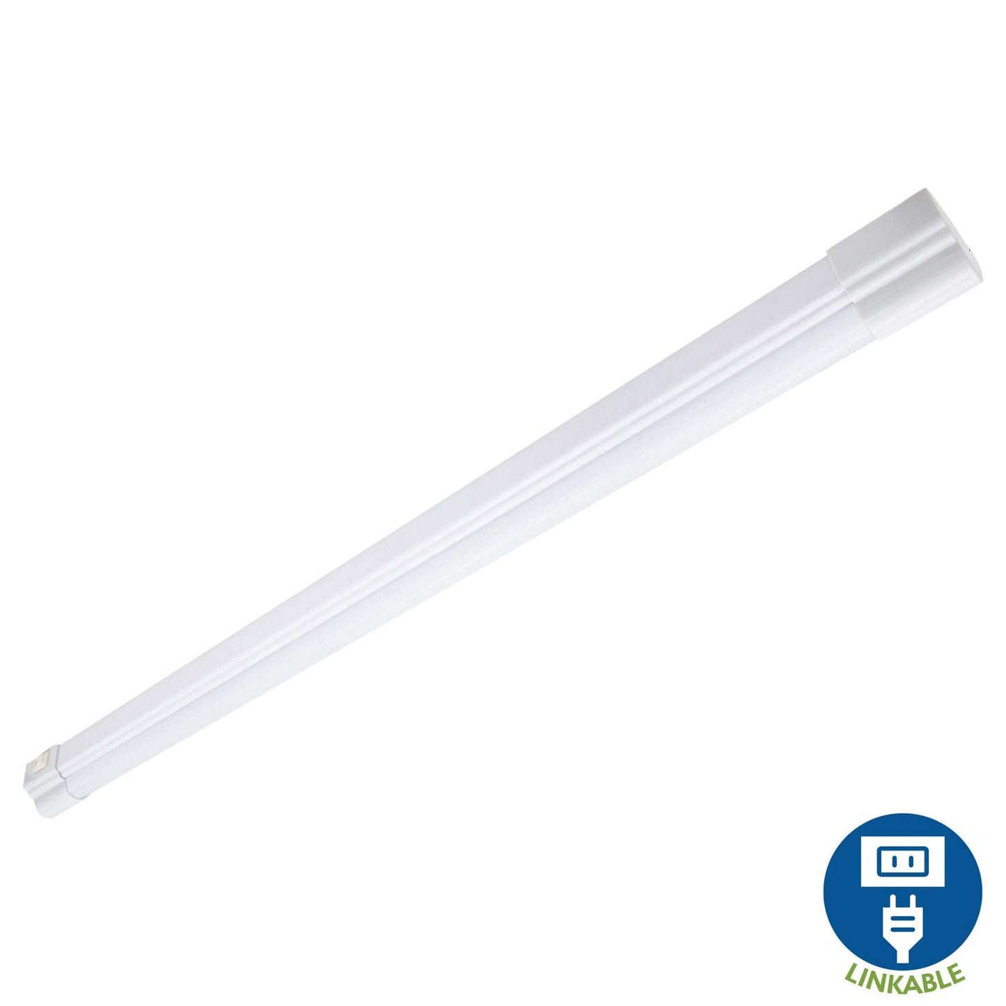 Skorter | Maxxima 24" Linkable Led Under Cabinet Light, 1200 Lumen, Warm White, On/Off Switch