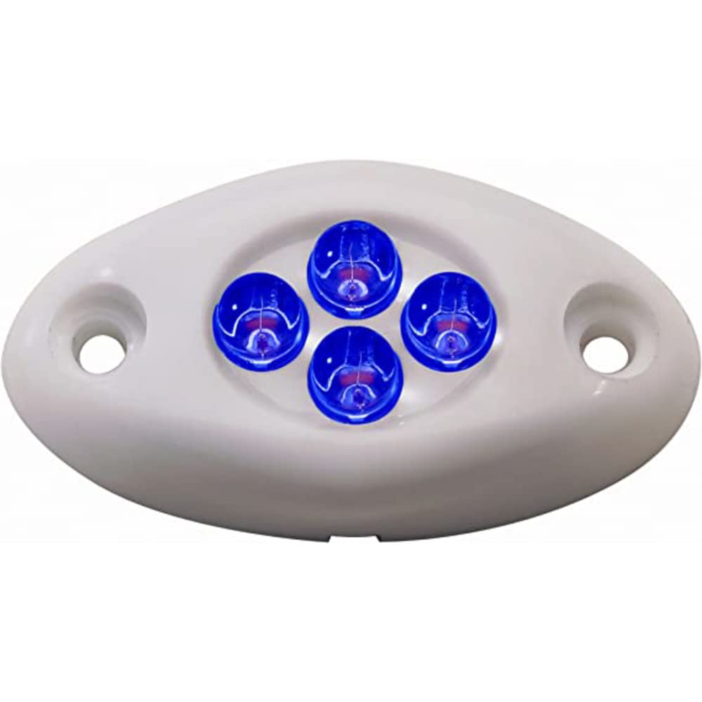 Skorter | Innovative lighting blue LED screw-mounted light - white box, one size, plastic