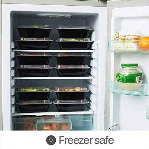 Skorter | 100 Piece: Meal Prep Reusable Containers - BPA-Free - Bento Insulated Lunch Boxes