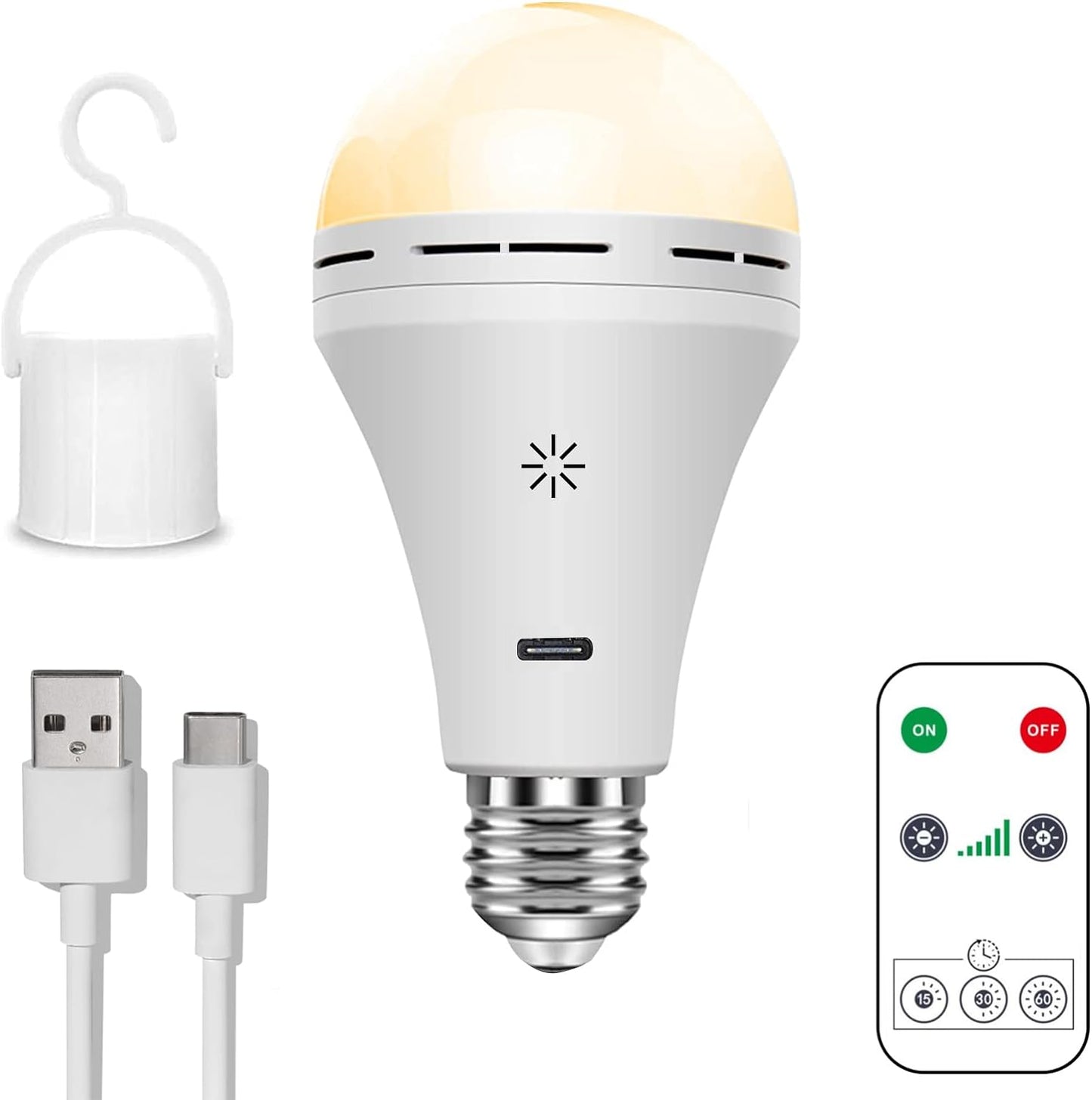 Skorter | FlexiLight Rechargeable LED Table Lamp – Wireless, Dimmable & Portable Indoor Outdoor Lighting