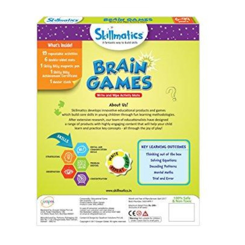 Skørter | Skillmatics Educational Game: Brain Gymnastics 6-99 years