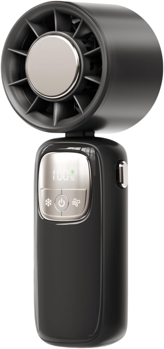 Skorter | Portable Foldable Handheld Fan with LED Display 100 Speeds