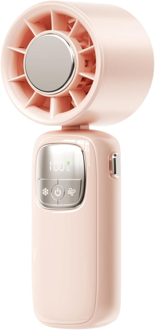 Skorter | Portable Foldable Handheld Fan with LED Display 100 Speeds