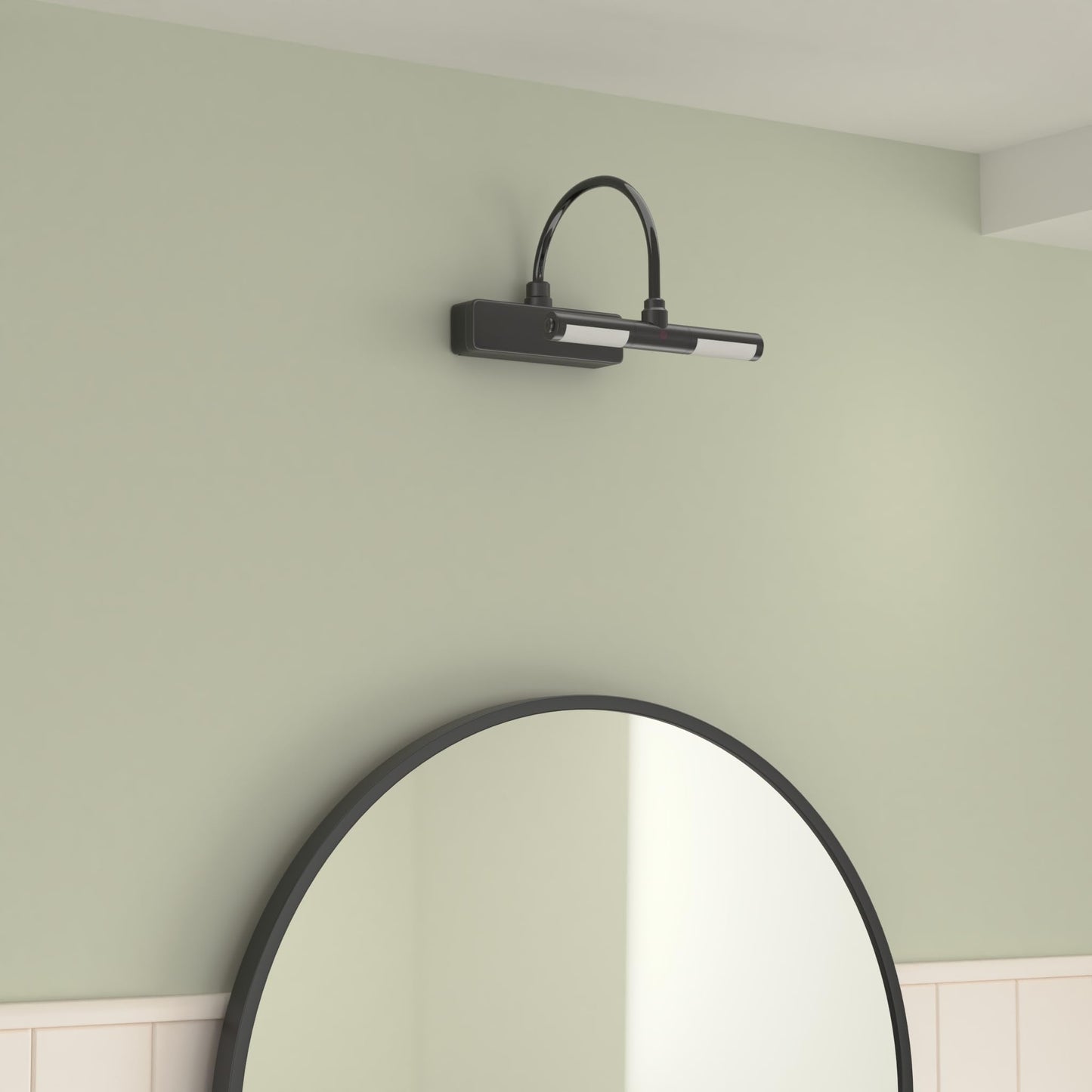 Skorter | Biglight Wireless Led Picture Lighting With Remote Control, Dimmable, 3 Modes, 8.8", Black