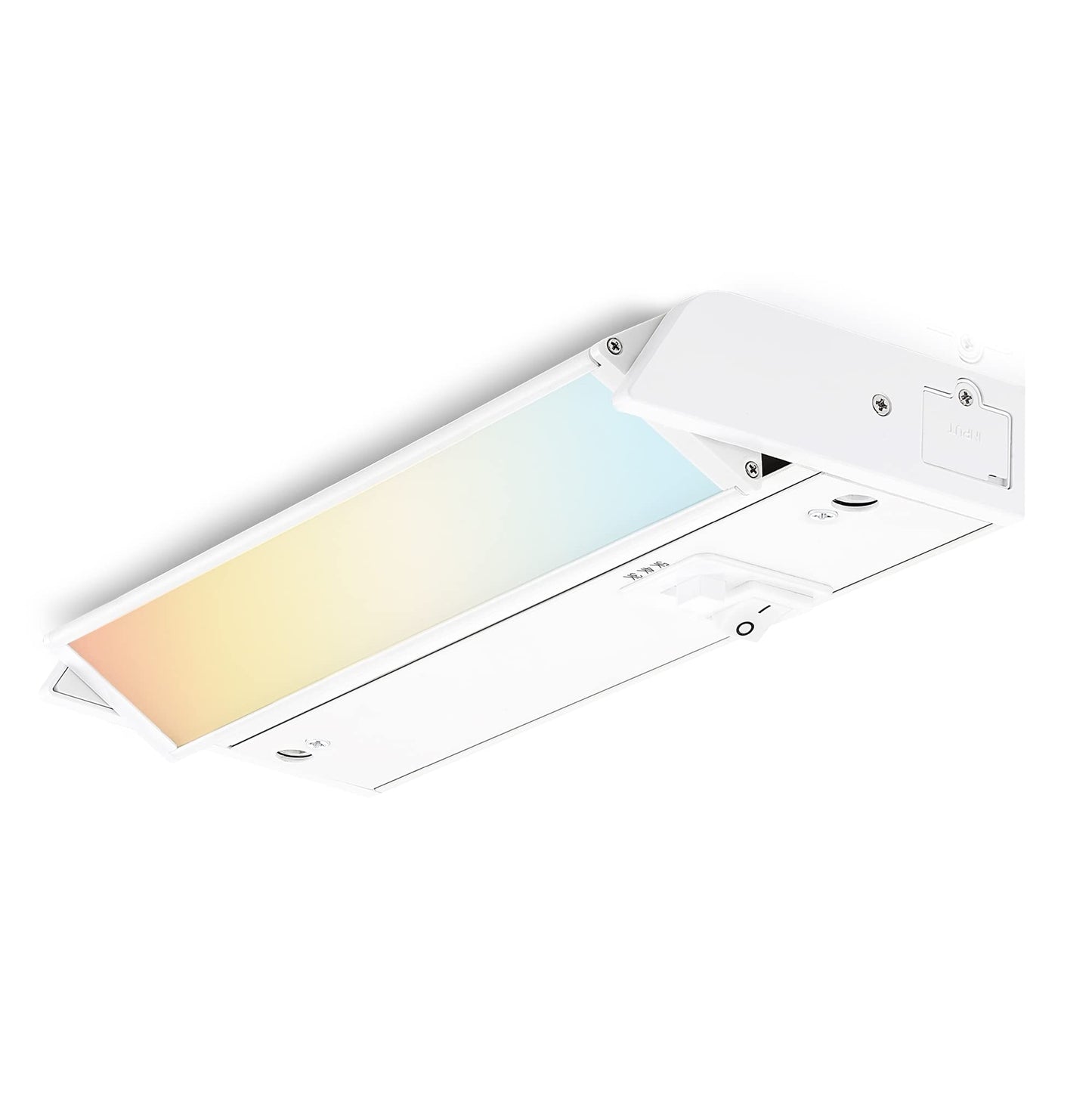 Skorter | Parmida 8" LED under cabinet light, dimmable, color selectable, hardwired/plug-in, white