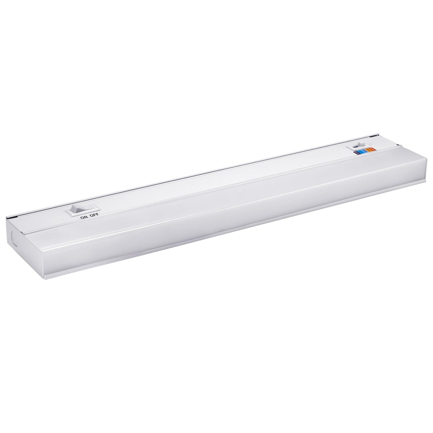 Skorter | Maxxima 18" Hardwired Led Under Cabinet Light, 750 Lumens, 5 Cct, White, Etl
