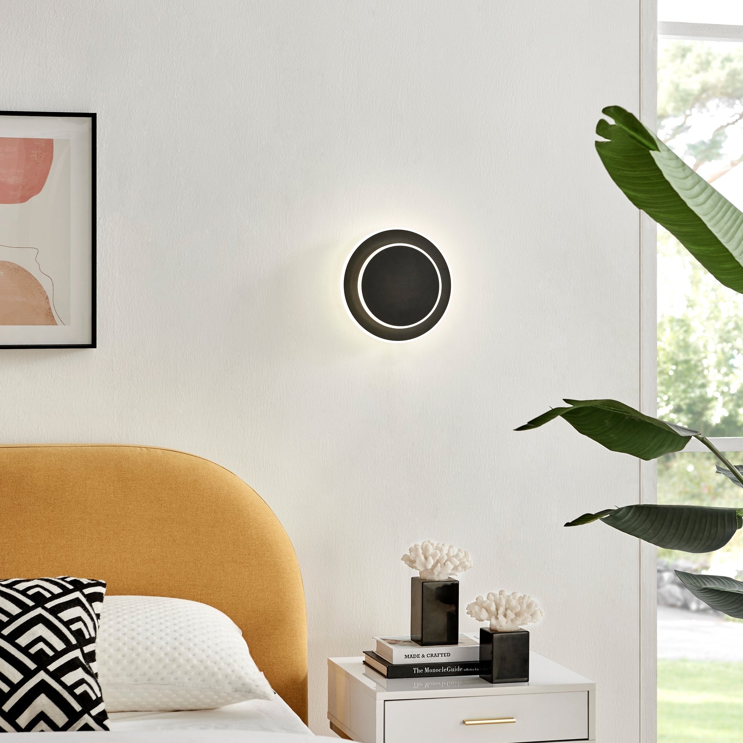 Skorter | Luna Eclipse To Circles Multiuse Lamp // Black