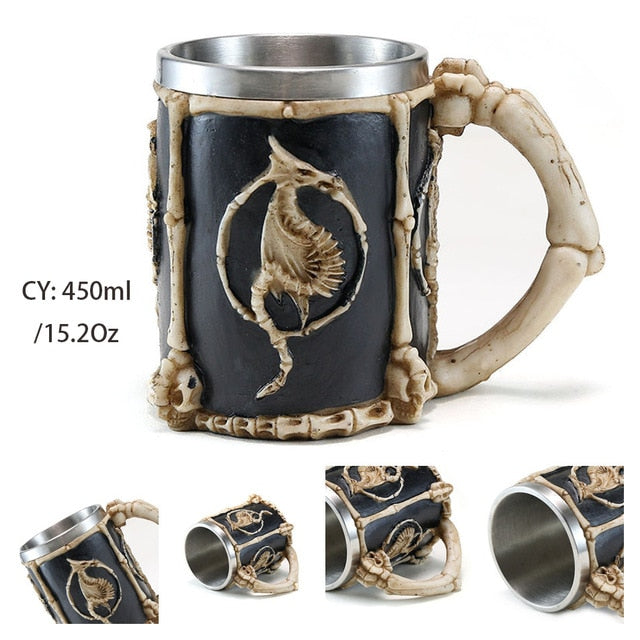 Skorter | Fantasy Adventure Resin / Stainless Steel Mug