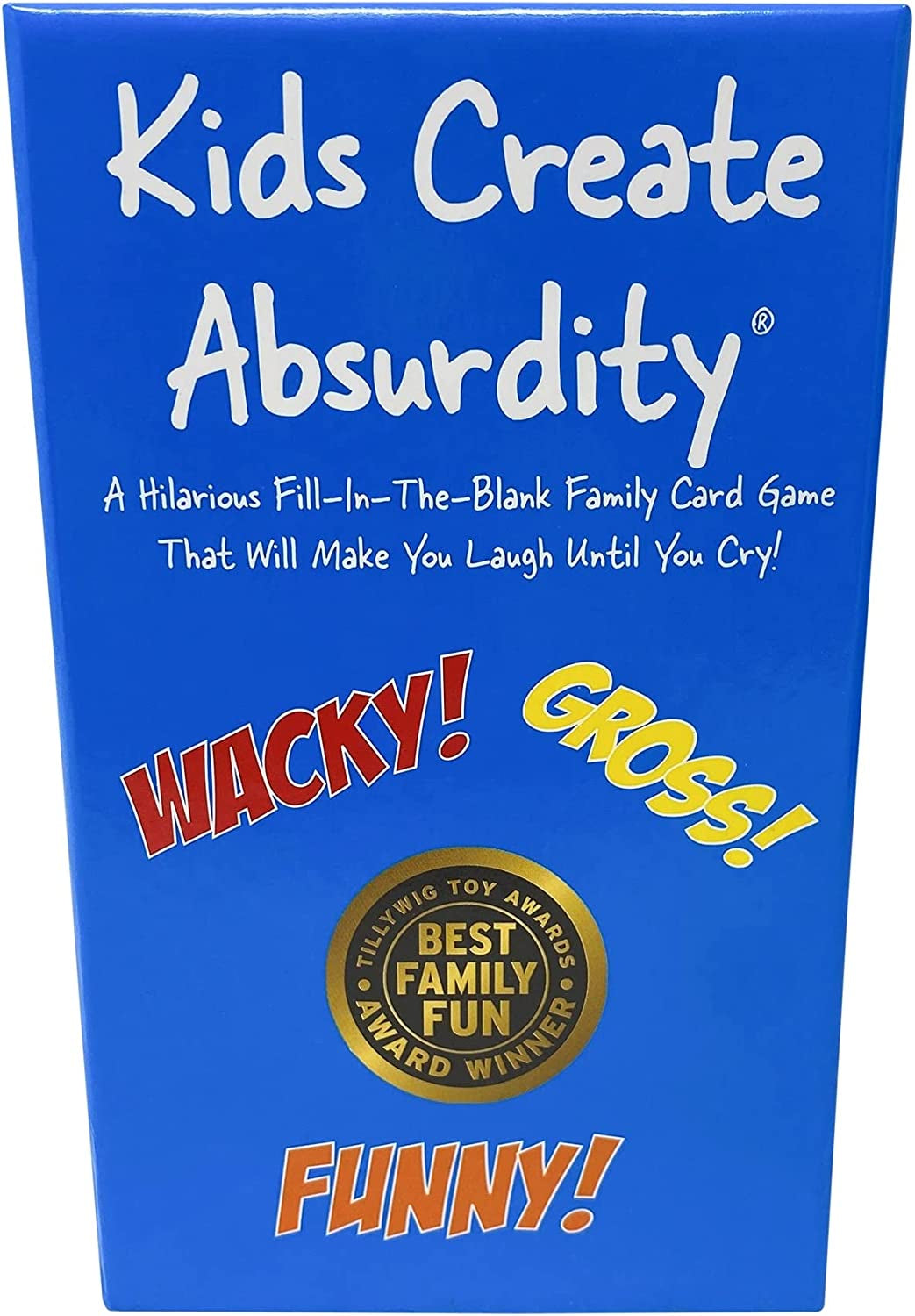 Skorter | Kids Create Absurdity: Fun Card Game for Family Evenings - A Fun Fill In Empty Card Game - Travel Tips Summer Camping Boys Girls