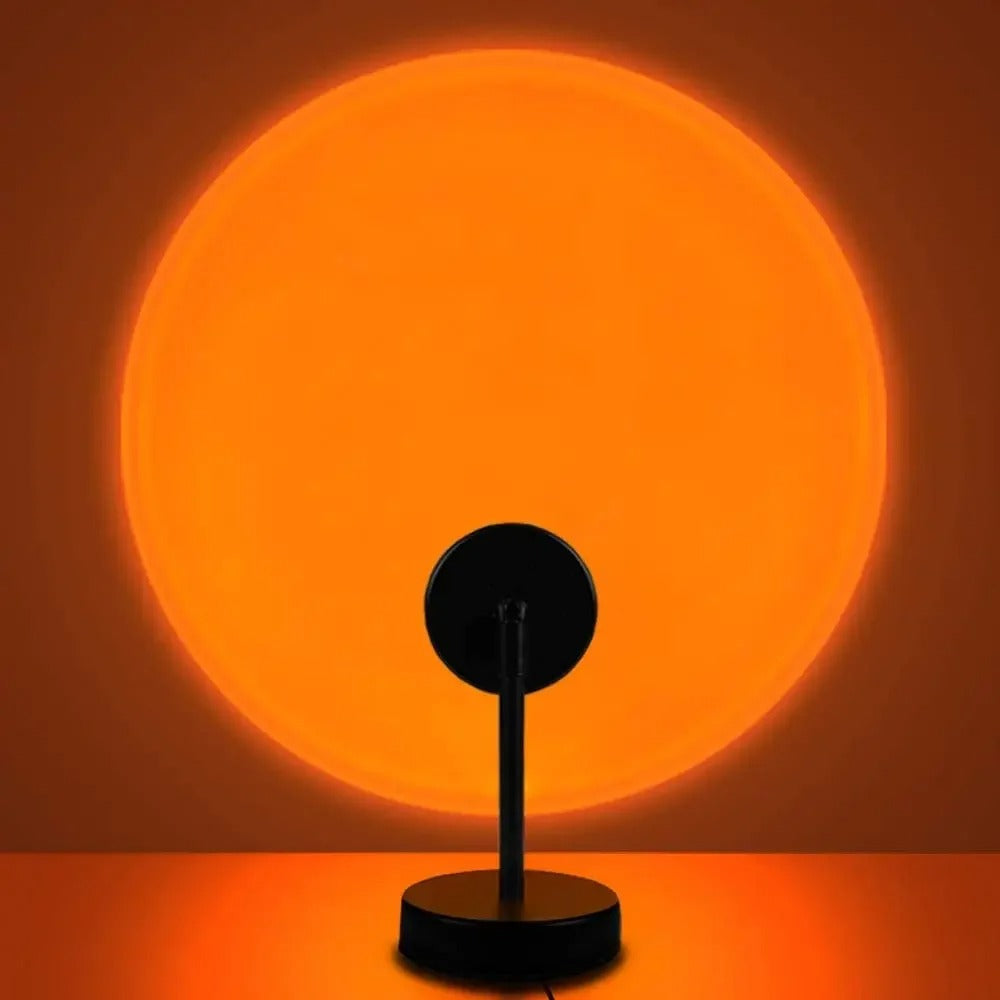 Skorter | l Stylish Retro Table Lamp with Sunset