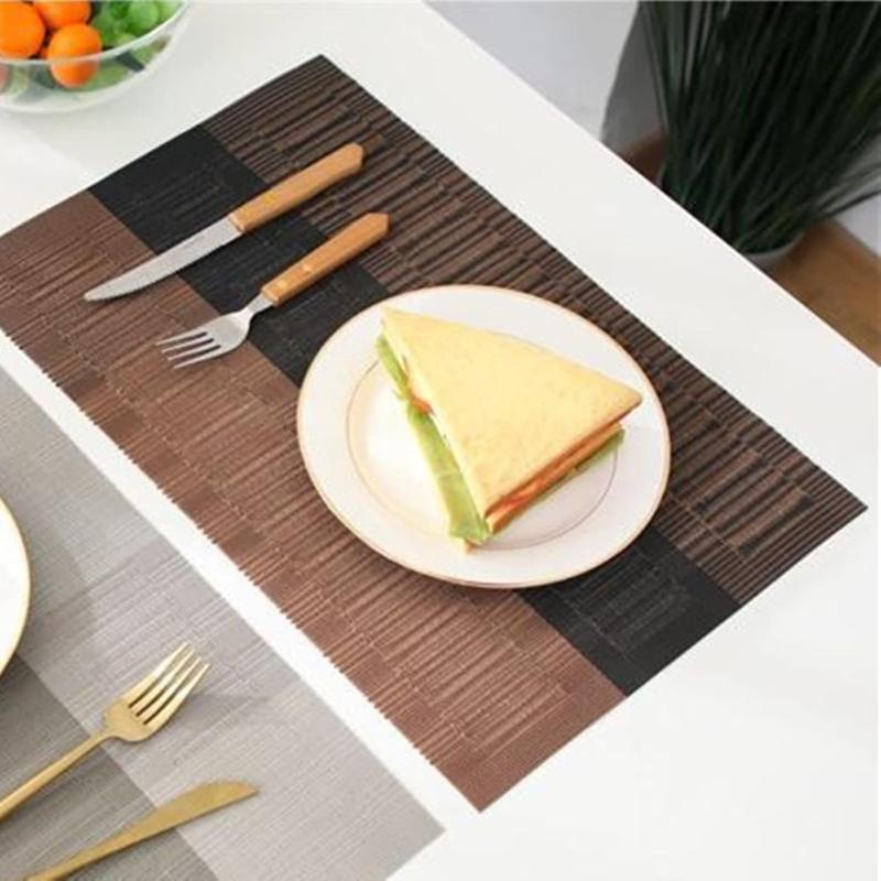 Skorter | 12 PCS Brown Washable Covers, Non-Slip Covers for Kitchen Dining Table