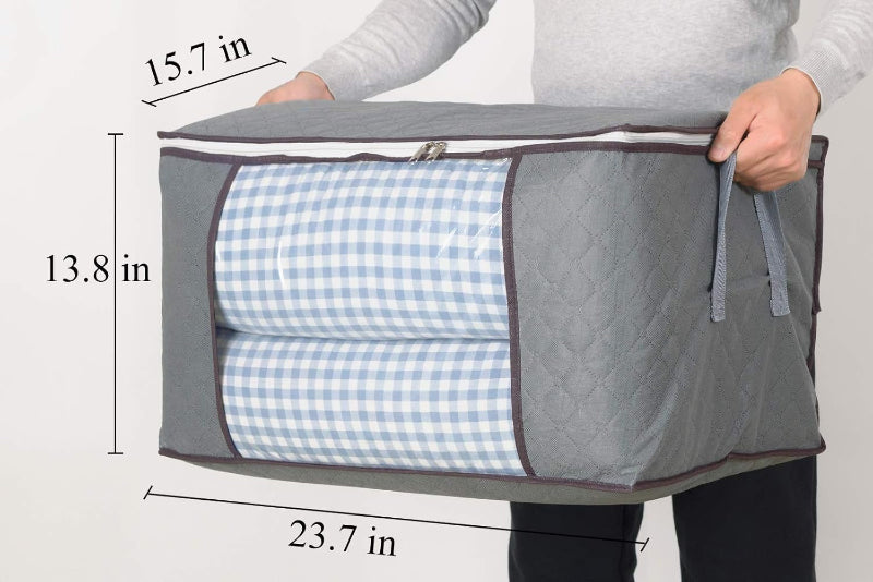 Skørter | 3-Pack Jumbo Closed Storage Bags for Duvets, Blankets, and Clothes